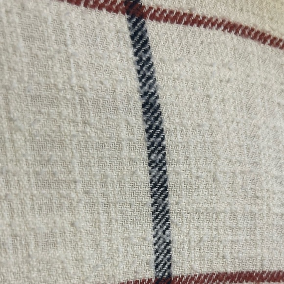 Madewell Flannel Oversized Ex-Boyfriend Shirt in
Windowpane Size Medium - Picture 5 of 10